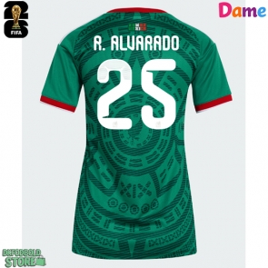 Mexico Roberto Alvarado #25 Replika Hjemmebanetrøje Dame VM 2026 Kortærmet